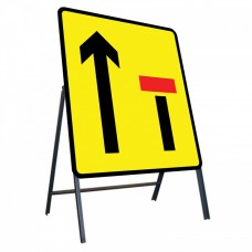 Two Lane Closure Sign